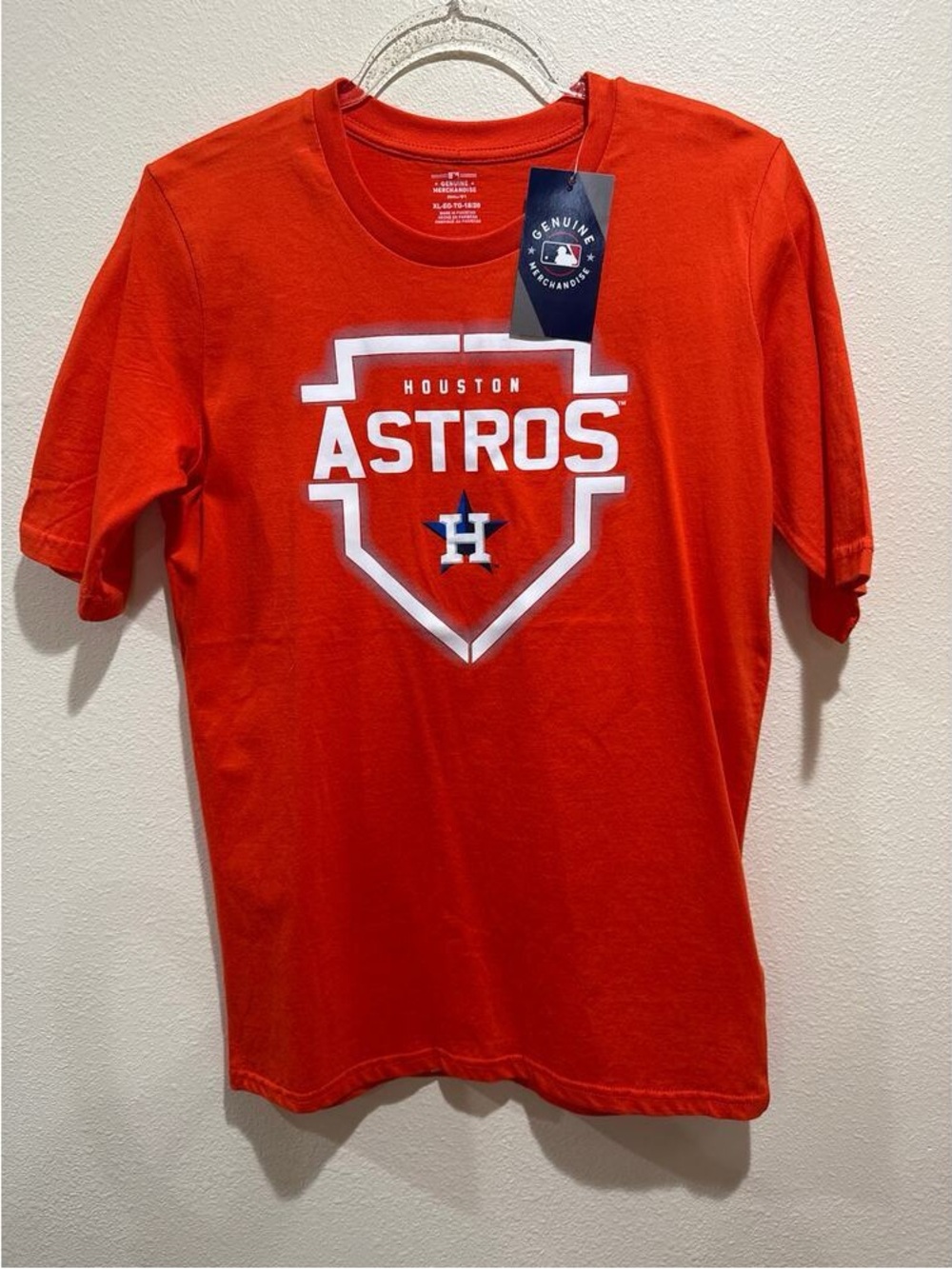 Genuine Merchandise Houston Astros Orange Short-Sleeve Tee